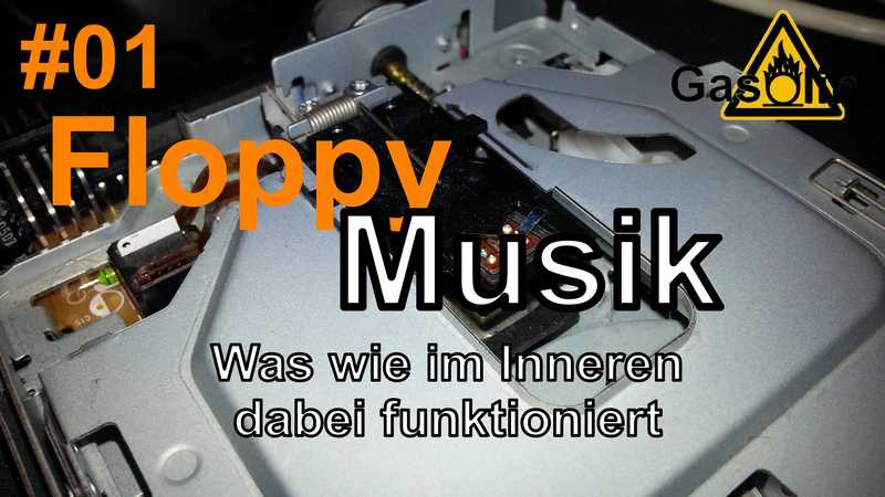 #01 Floppy Musik: Was wie im Inneren dabei funktioniert [German/Deutsch]