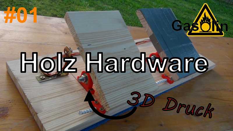 #01 Gaming Pedals: Holz Hardware [German/Deutsch]