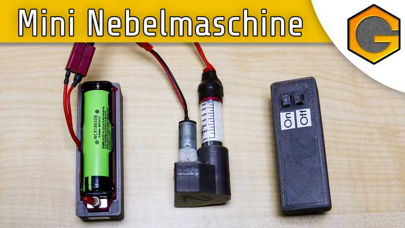 Mini Nebelmaschine [German/Deutsch]