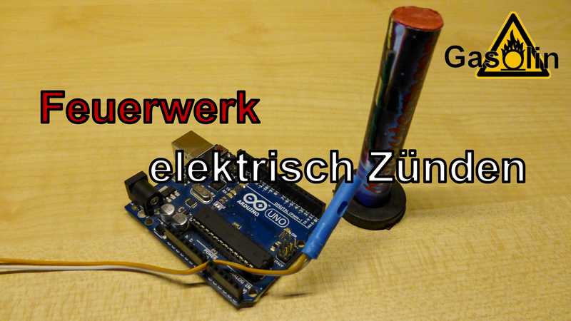 Feuerwerk elektrisch Zünden [German/Deutsch]