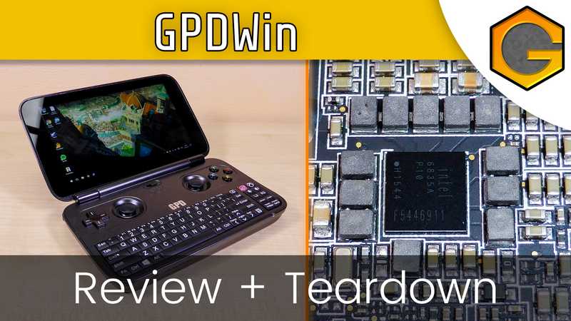 GPD Win - Review und Teardown [German/Deutsch]